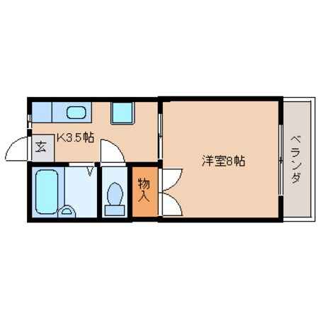 静岡駅 バス25分  片山南下車：停歩3分 1階の物件間取画像